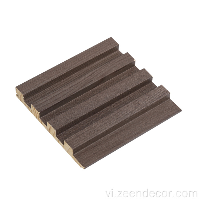 Trang trí 3D lưới tản nhiệt fluting wood wood bảng điều khiển